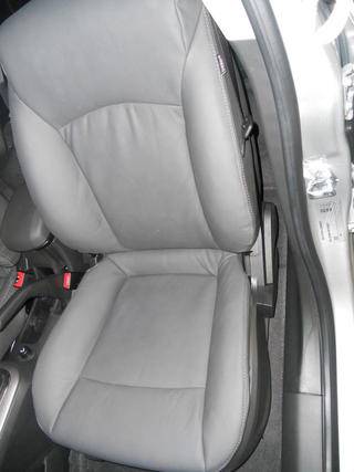 Silver Grey Leather Seats